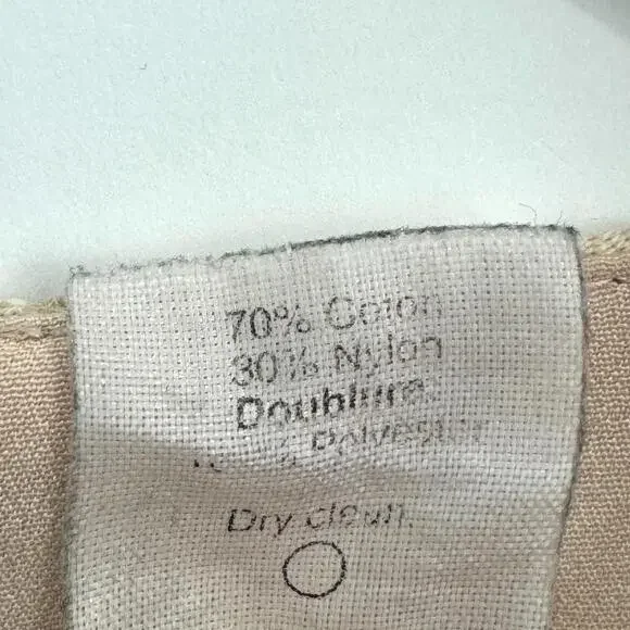 J. Crew Women’s Size 4 Small Cream Beige Lace Overlay Sleeveless Mini Dress - Picture 5 of 9